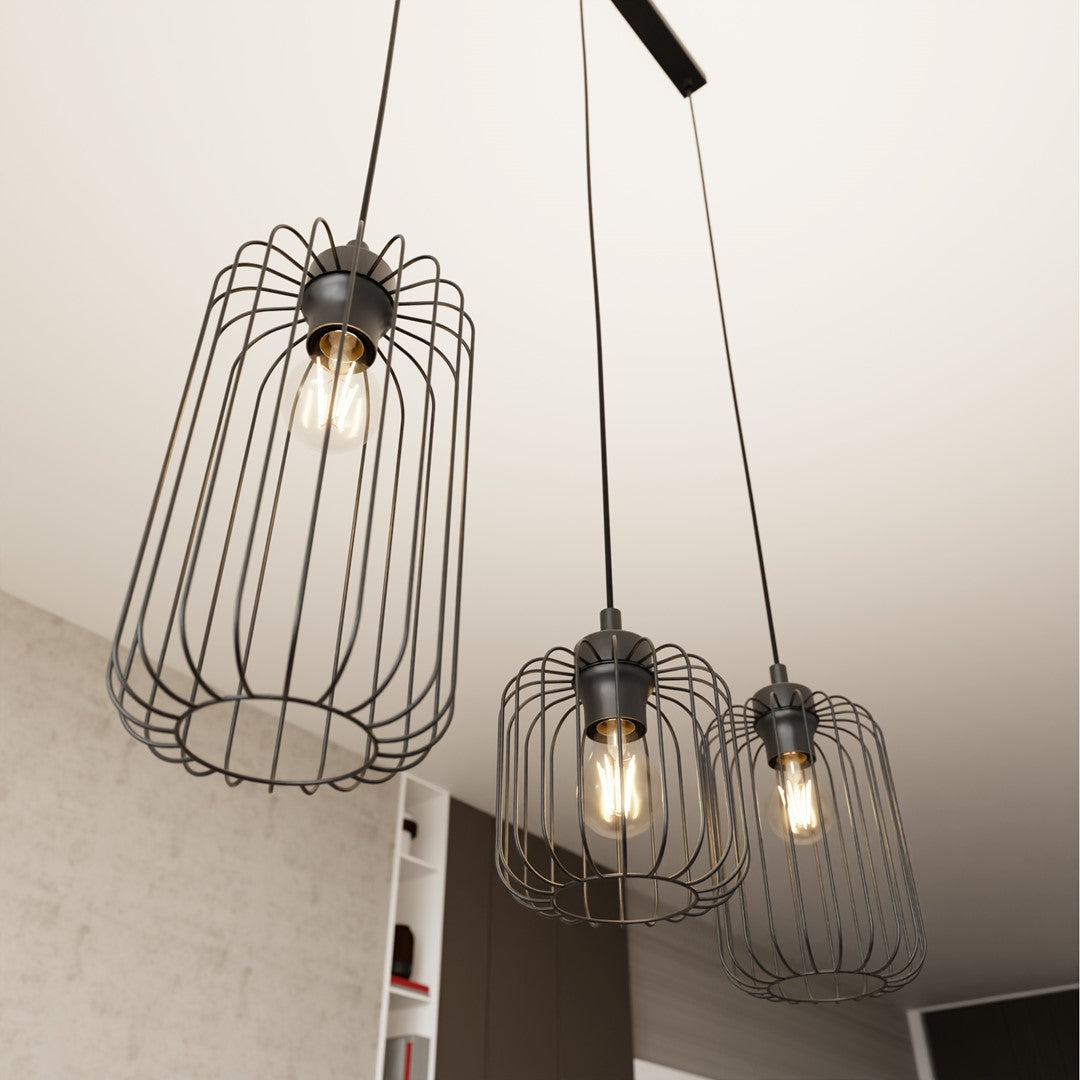 Hanglamp - VANDER 3 BLAUW