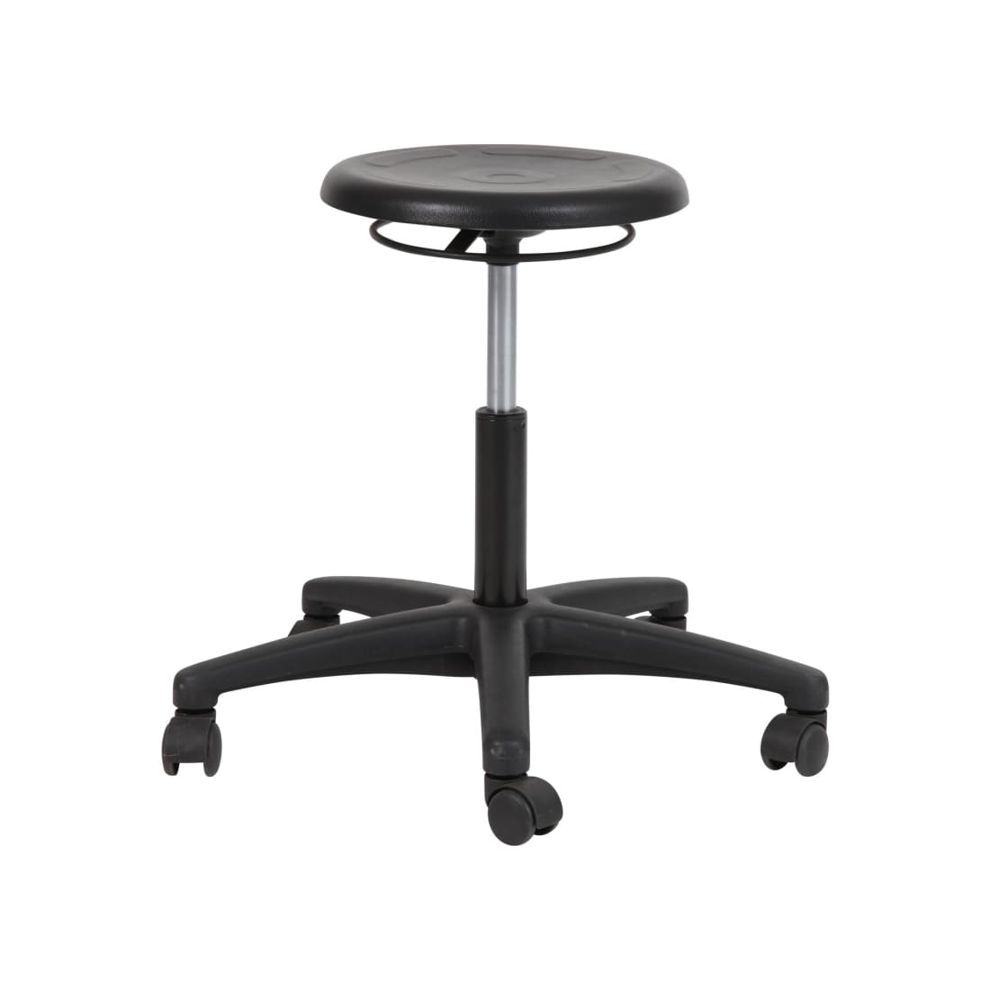 Workliving Tabouret Verrijdbare Kruk Klasse A PUR (ongemonteerd)