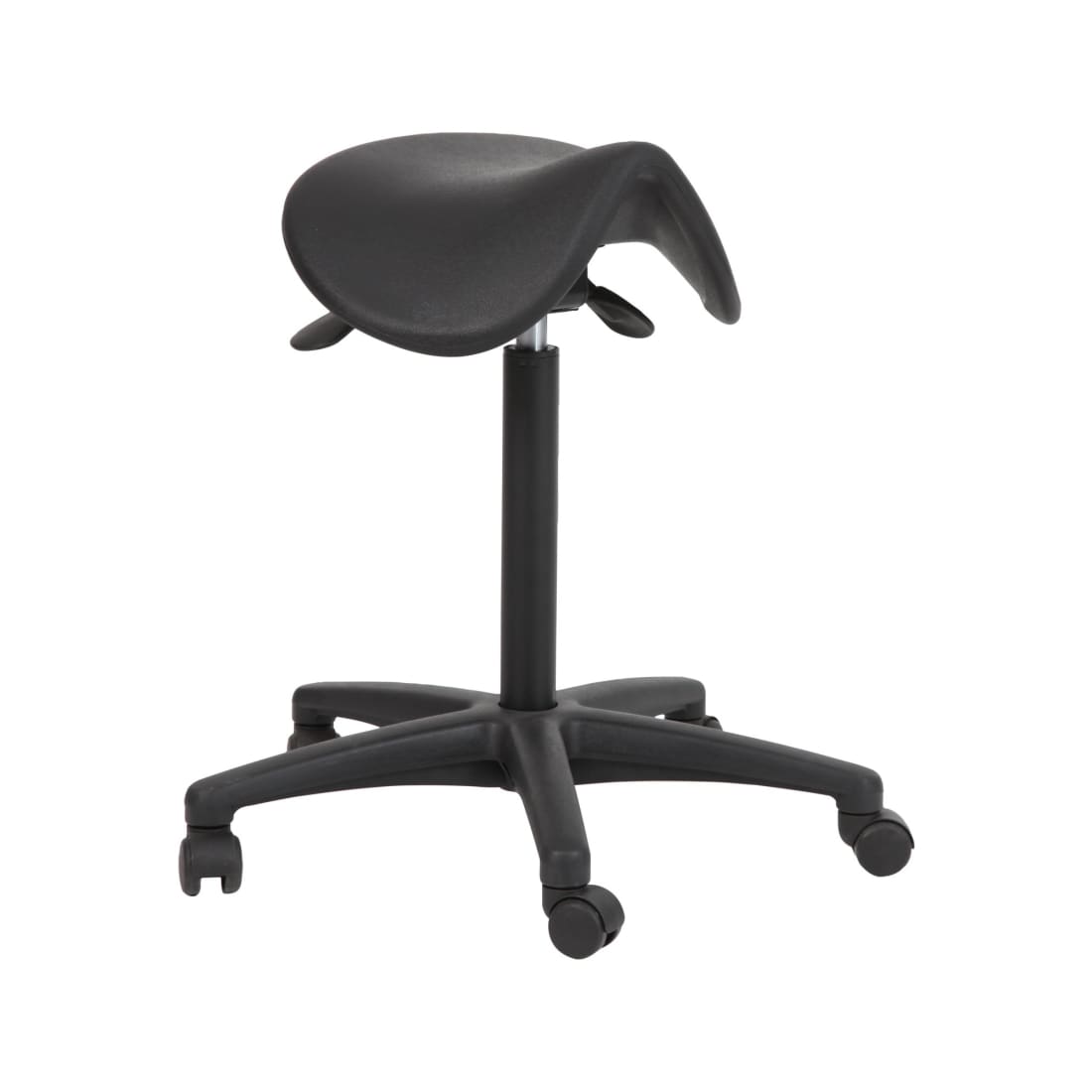 Workliving Zadelkruk PUR - PUR-zitting - Nylon onderstel - Bureaukruk (ongemonteerd)