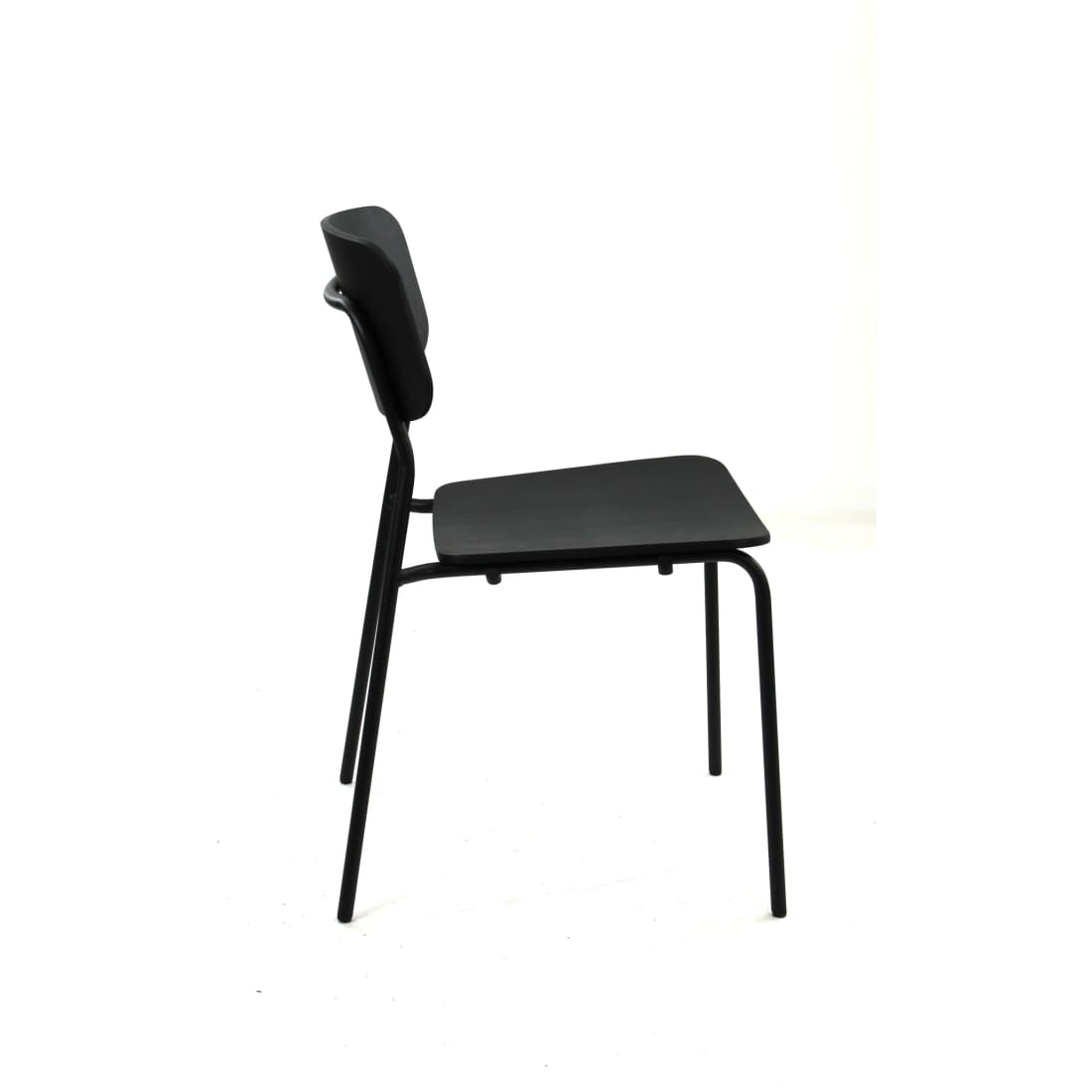 Workliving Bianca eetkamerstoel - houten design, zwart eiken