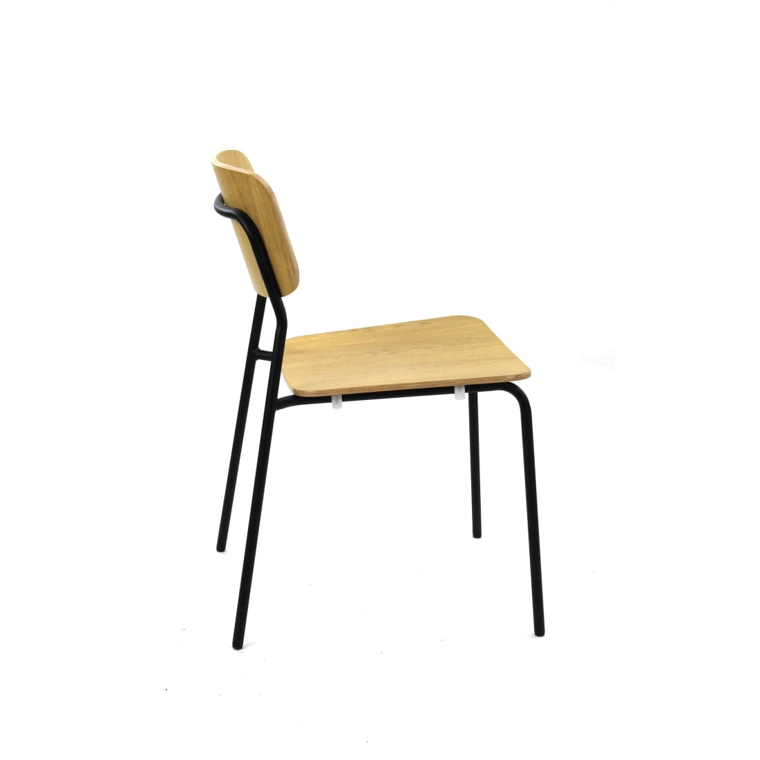 Workliving Bianca eetkamerstoel - houten design, licht eiken