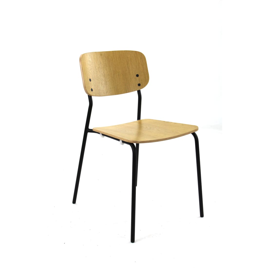 Workliving Bianca eetkamerstoel - houten design, licht eiken
