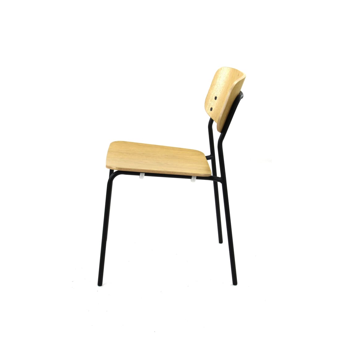 Workliving Bianca eetkamerstoel - houten design, licht eiken