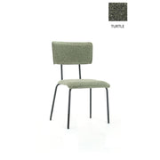 Workliving Eetkamerstoel Bo Society - Bouclé Schildpad