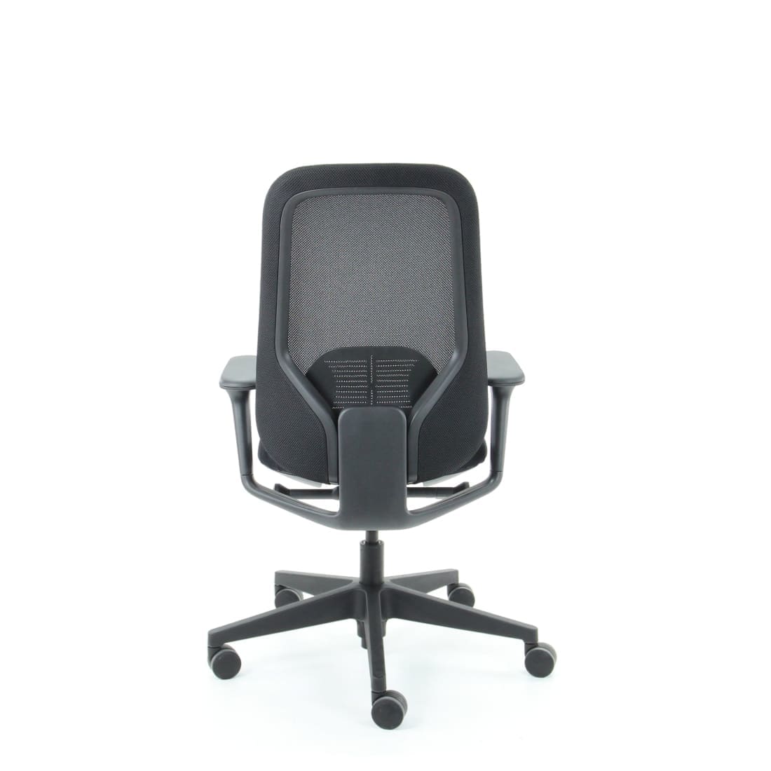 Workliving Nora Mesh Zwart Regain - Ergonomische bureaustoel, ontwerp NEN 1335