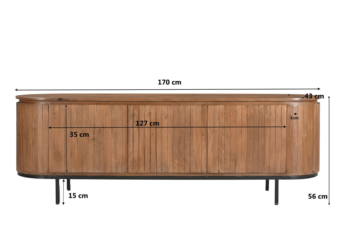 TV-meubel Noor 170 cm