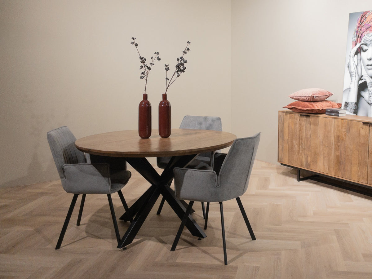 Eettafel Jesper Rond 140 cm