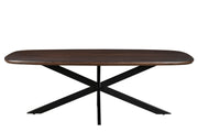 Eettafel Jesper Deens Ovaal Bruin 180 cm