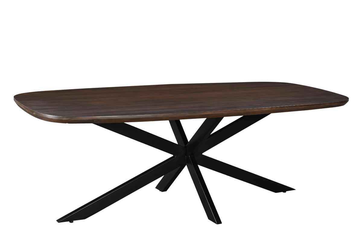 Eettafel Jesper Deens Ovaal Bruin 210 cm