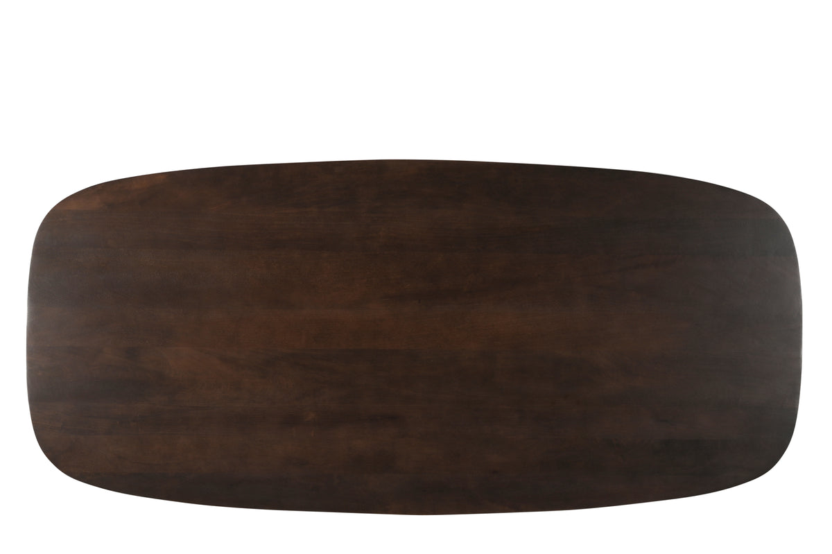 Eettafel Jesper Deens Ovaal Bruin 210 cm