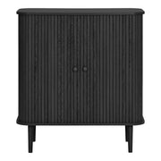 Nikko Sideboard - dressoir, 2 deuren, zwart 80x40x87 cm