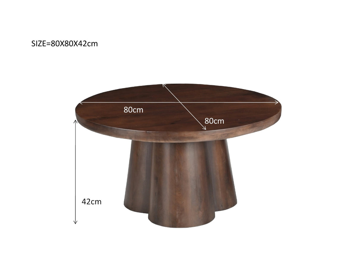 Salontafel Brix Clubs 80 cm