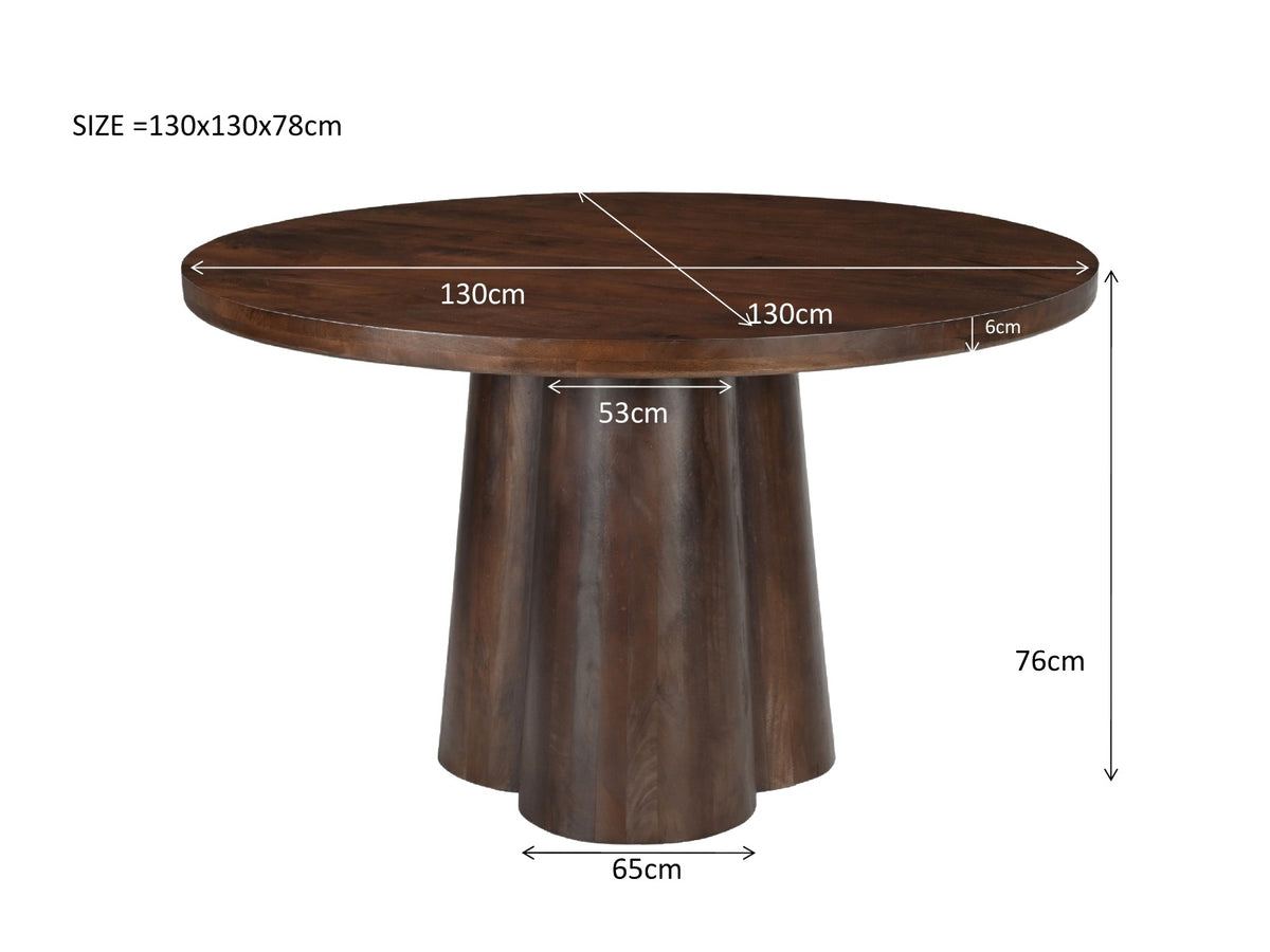 Eettafel Brix Clubs 130 cm