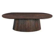 Salontafel Salvator Walnoot Ovaal 120 cm