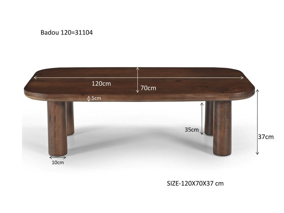 Salontafel Badou 120 cm