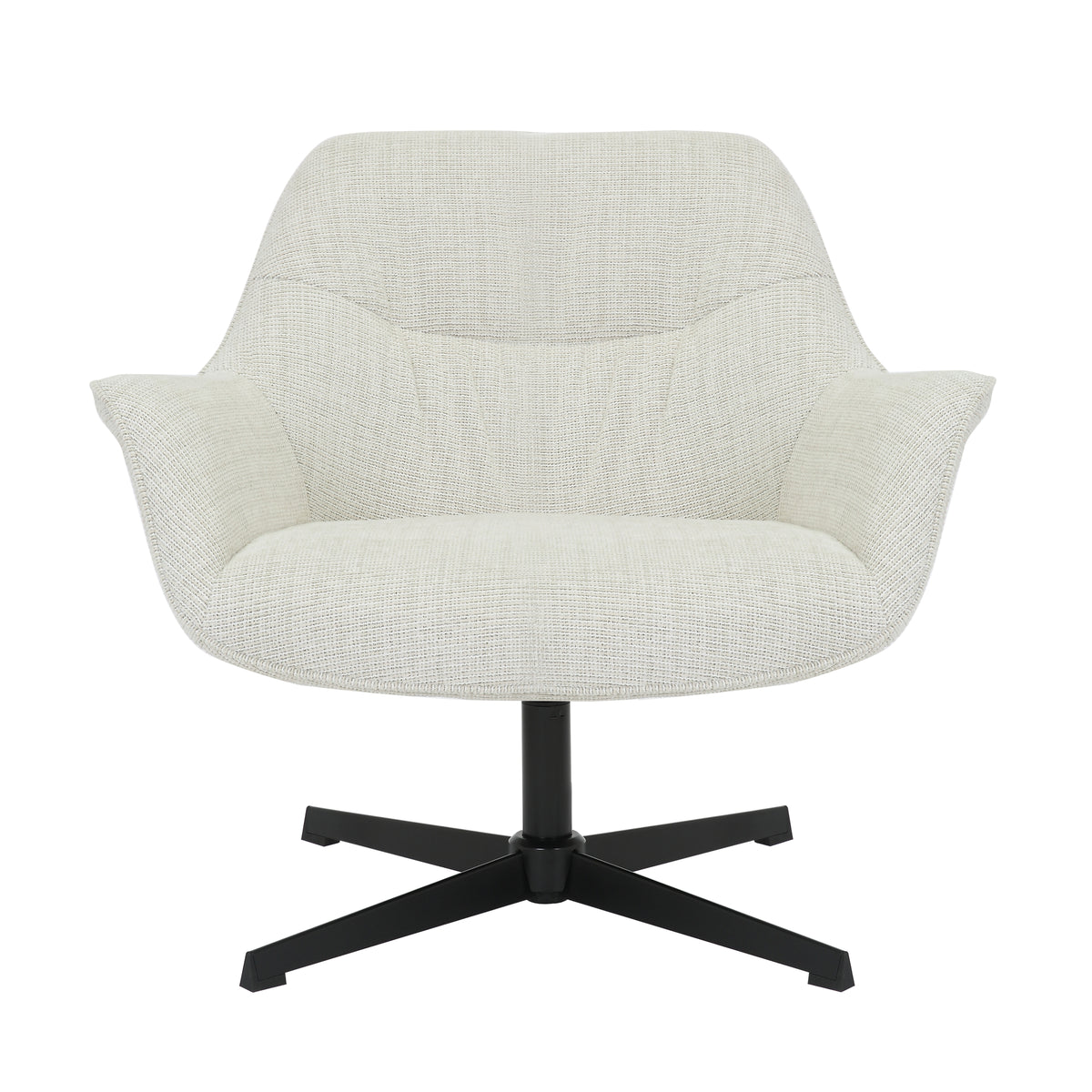 Draaifauteuil Daphne Grijsbeige
