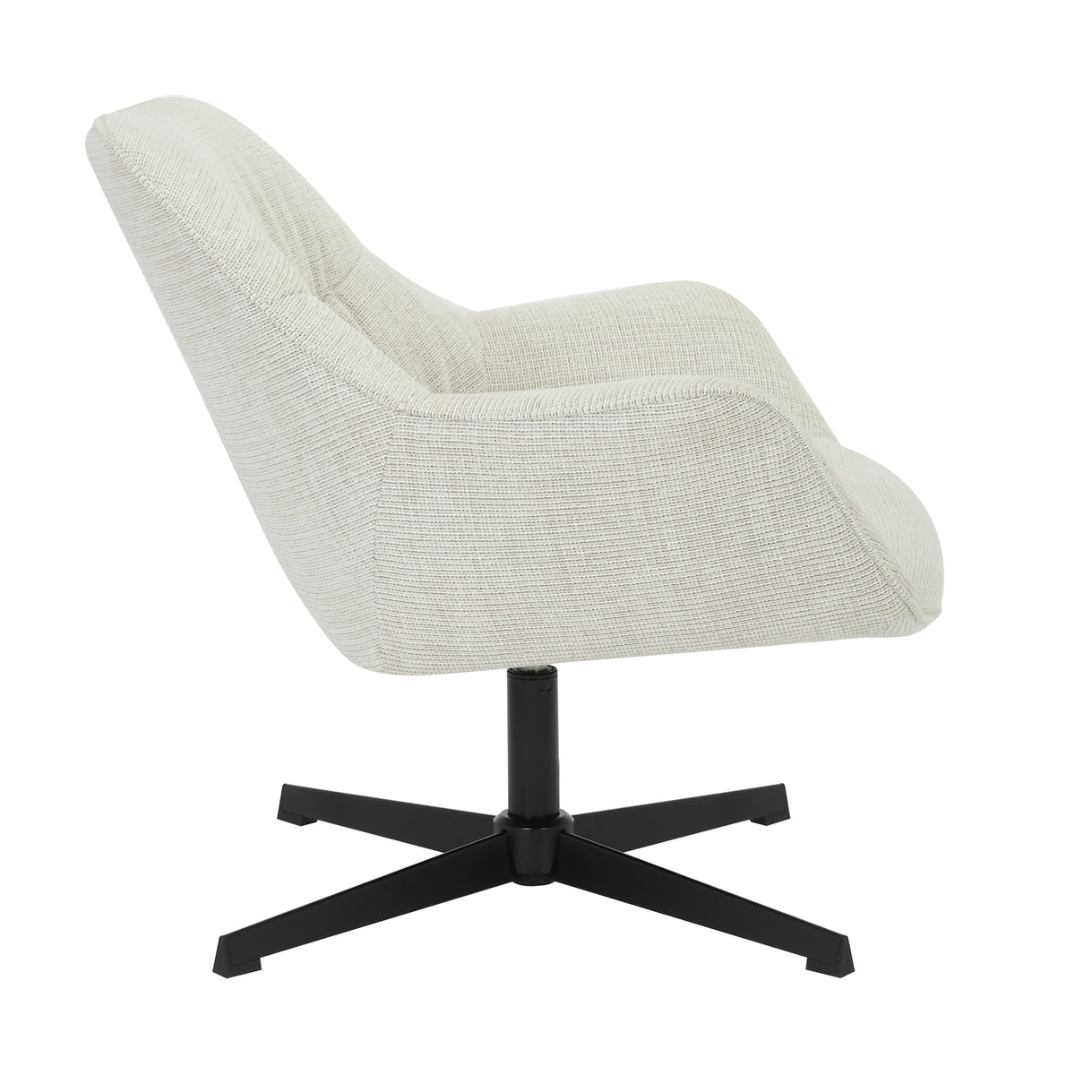 Draaifauteuil Daphne Grijsbeige