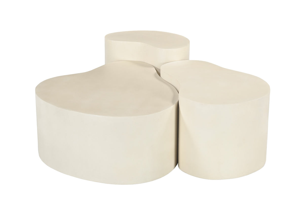 Salontafel Brix Biologisch Zandkleurig 70 cm