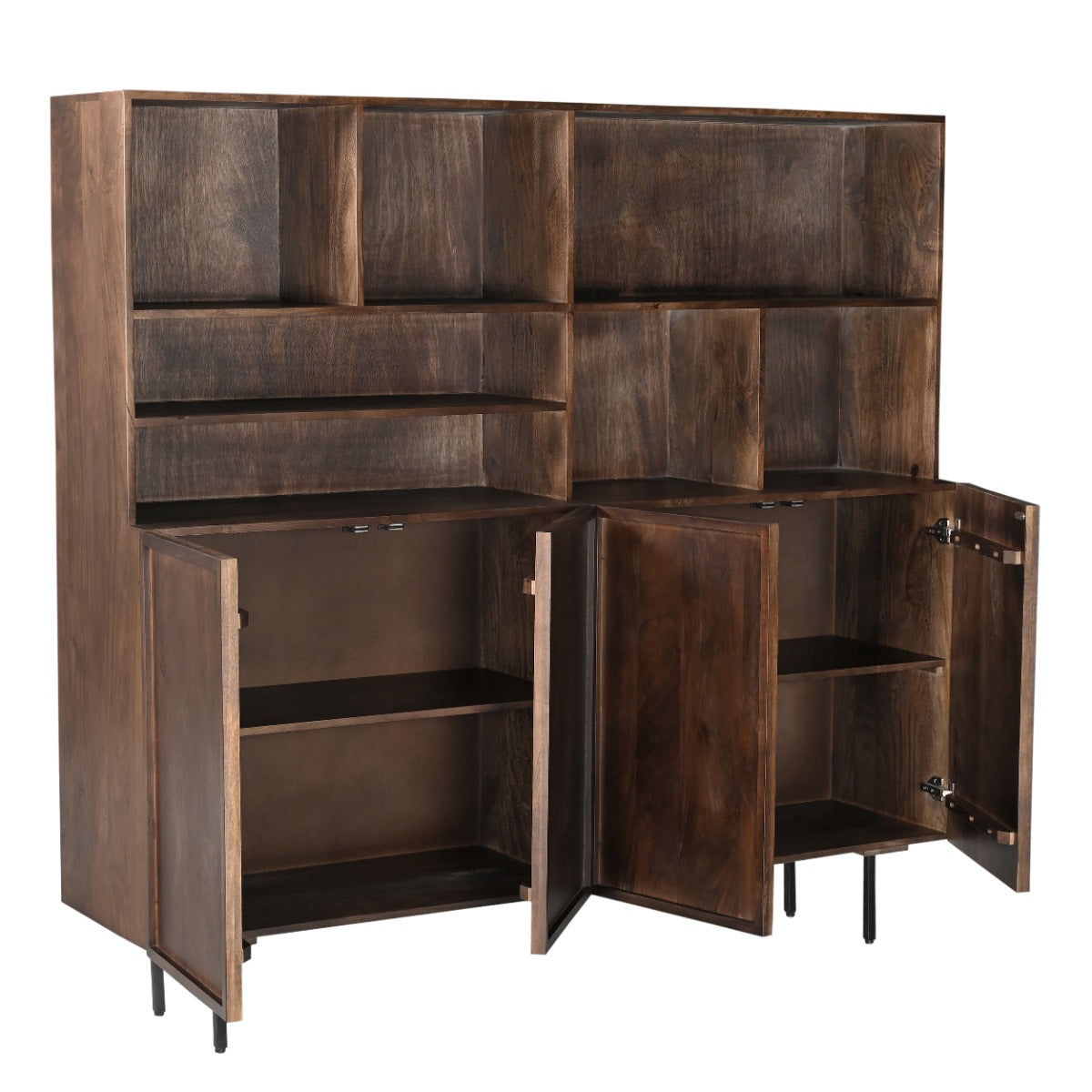 Wandkast Elan bruin 180 cm