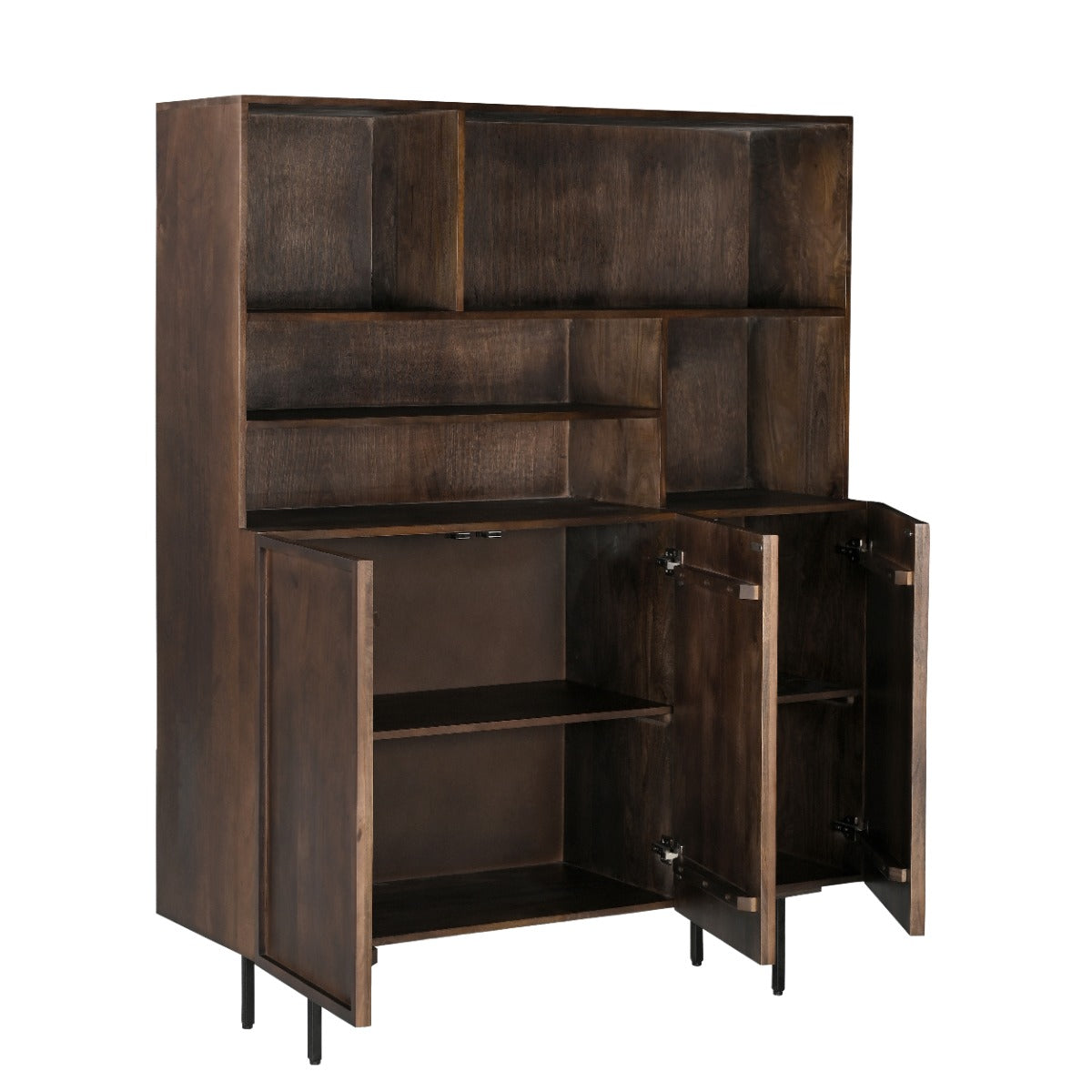Wandkast Elan Bruin 135 cm
