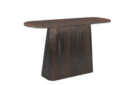 Bijzettafel Salvator Walnoot 140 cm - Wandtafel