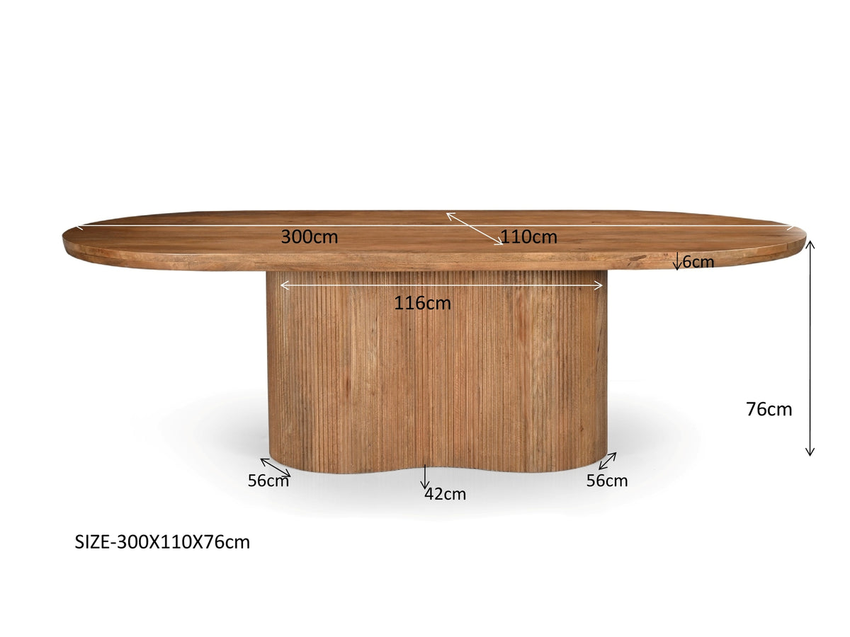 Eettafel Sevilla 300 cm