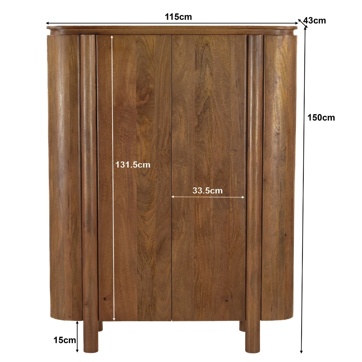Wandkast Salano 150 cm
