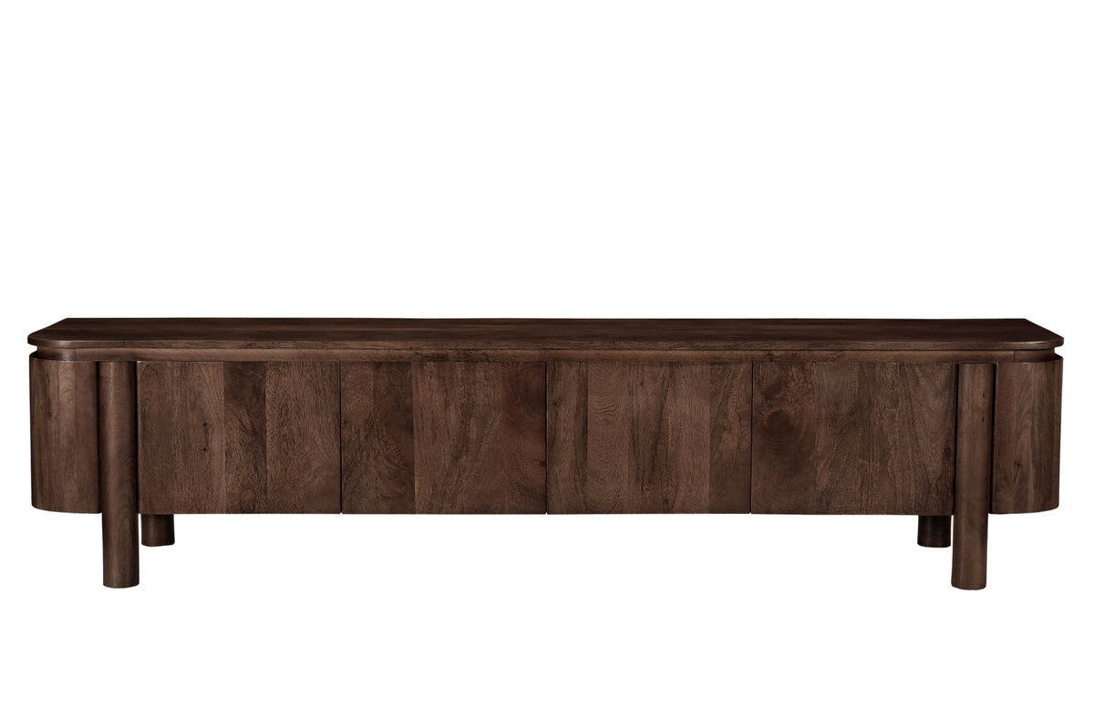 TV-meubel Salano bruin 210 cm