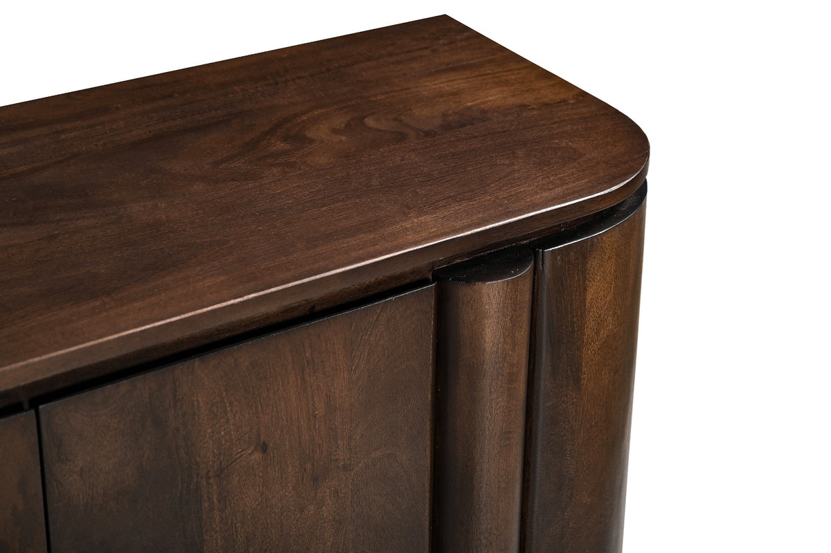 TV-meubel Salano bruin 210 cm