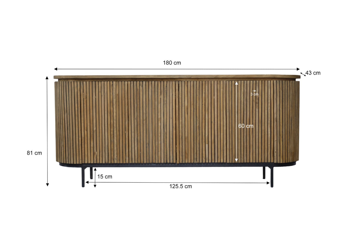 Dressoir Lausanne 180 cm