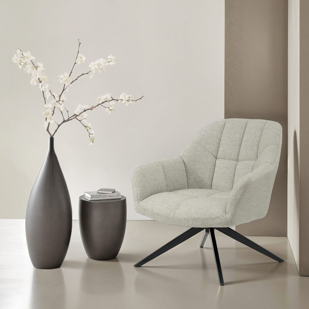 Draaifauteuil Tom Zand