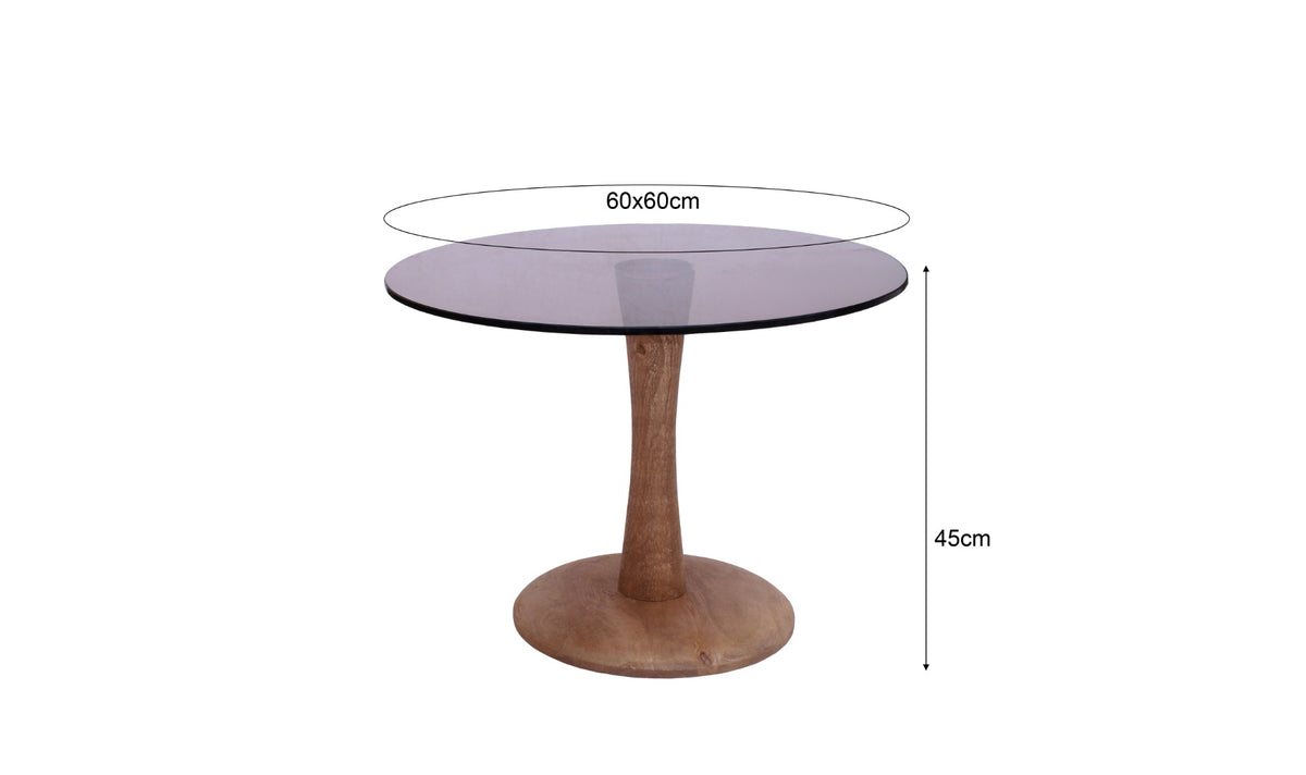 Salontafel Brix Faye Amandel 60 cm