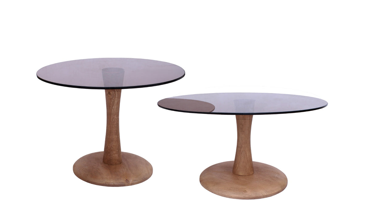 Eettafel Brix Faye Amandel 75 cm