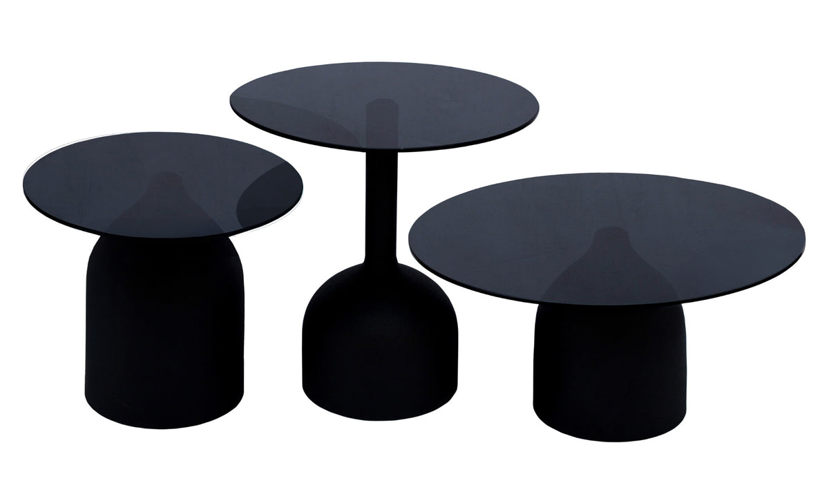 Bijzettafel Brix Isa Zwart 70 cm