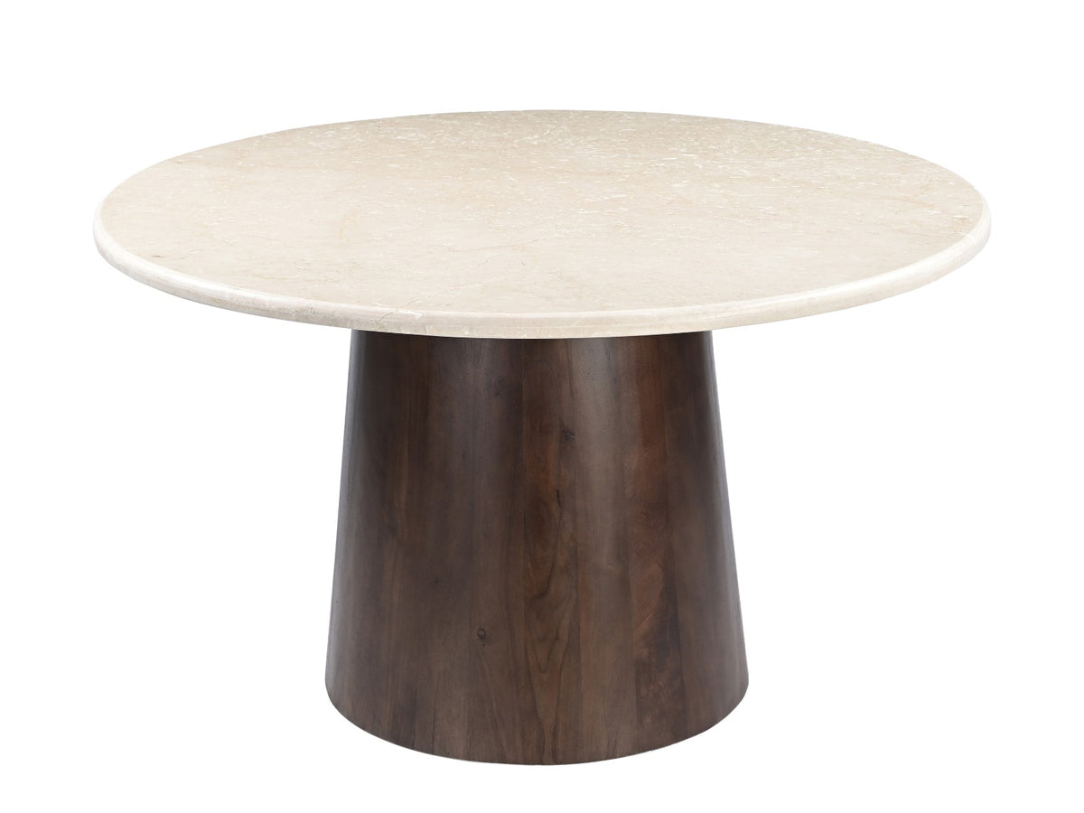 Eettafel Brix Bottecino Rond 130cm