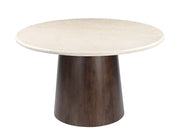 Eettafel Brix Bottecino Rond 130cm