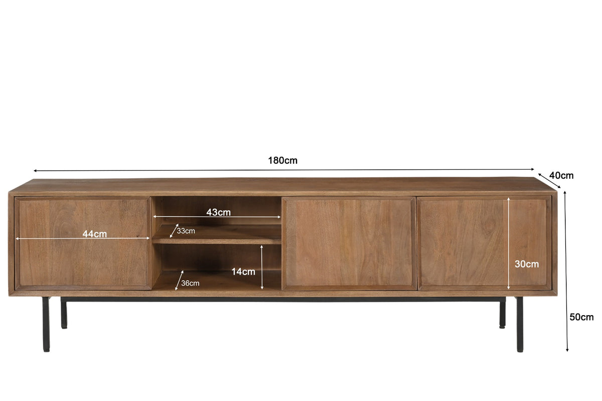 TV-meubel Ravenstein 180 cm