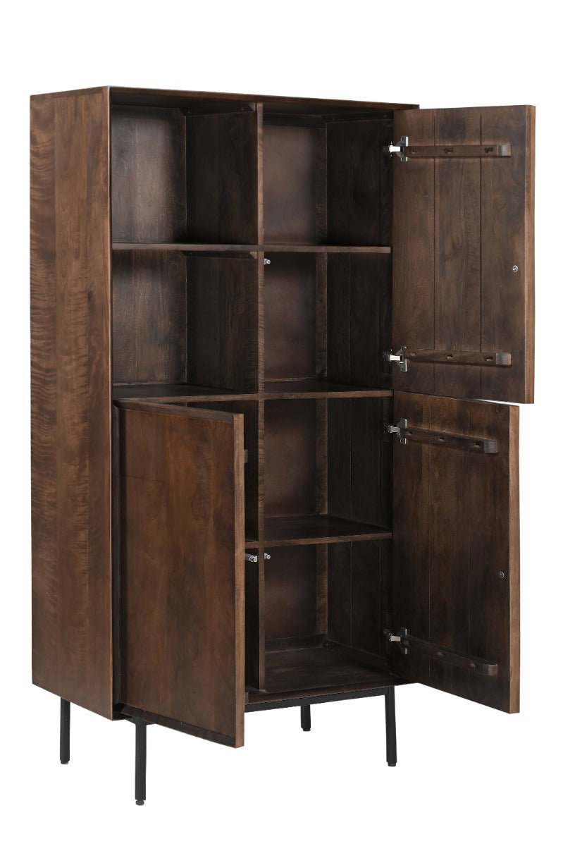 Wandkast Ravenstein bruin 90 cm