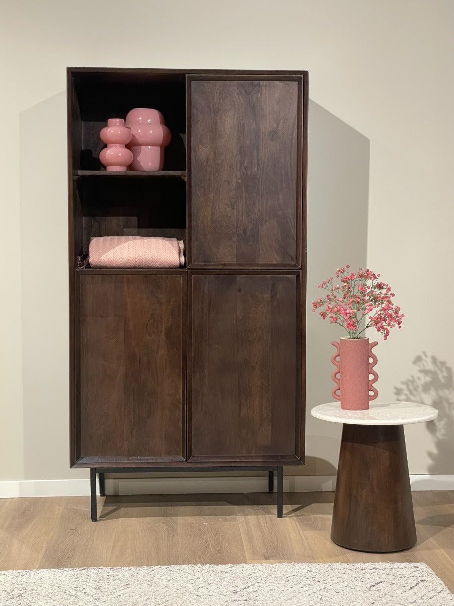 Wandkast Ravenstein bruin 90 cm