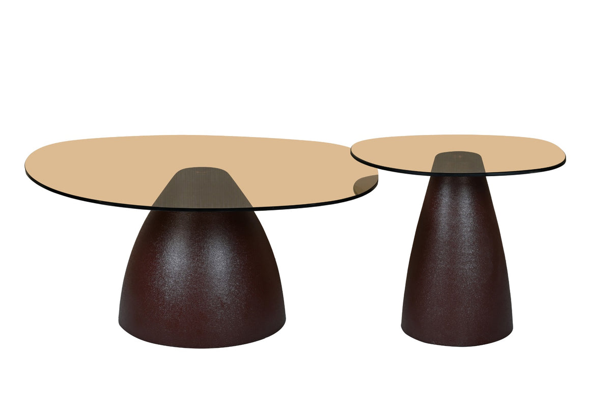 Salontafel Brix Mylon Bruin 50 cm
