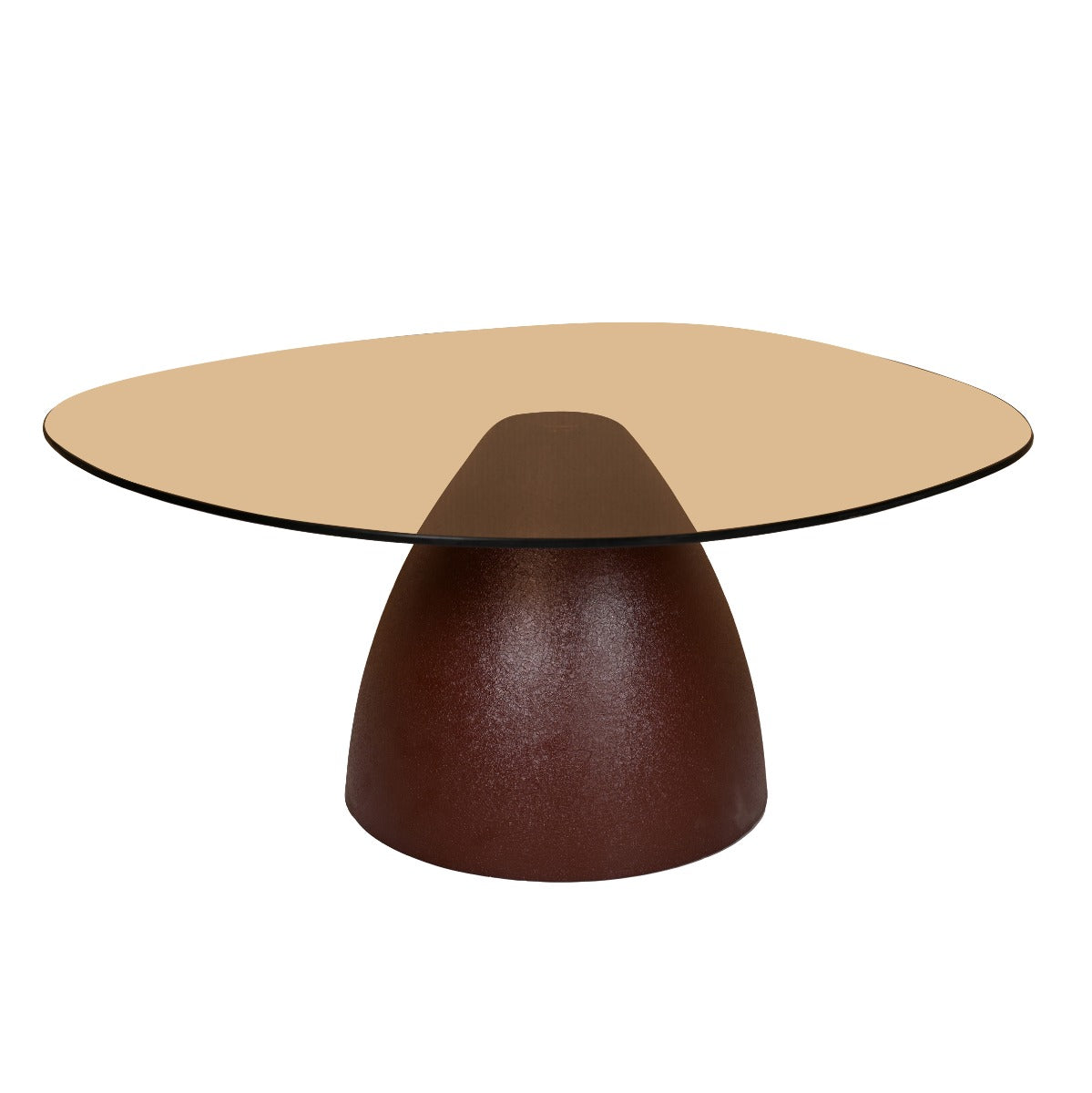 Salontafel Brix Mylon bordeaux 86 cm
