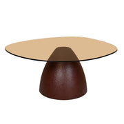 Salontafel Brix Mylon bordeaux 86 cm