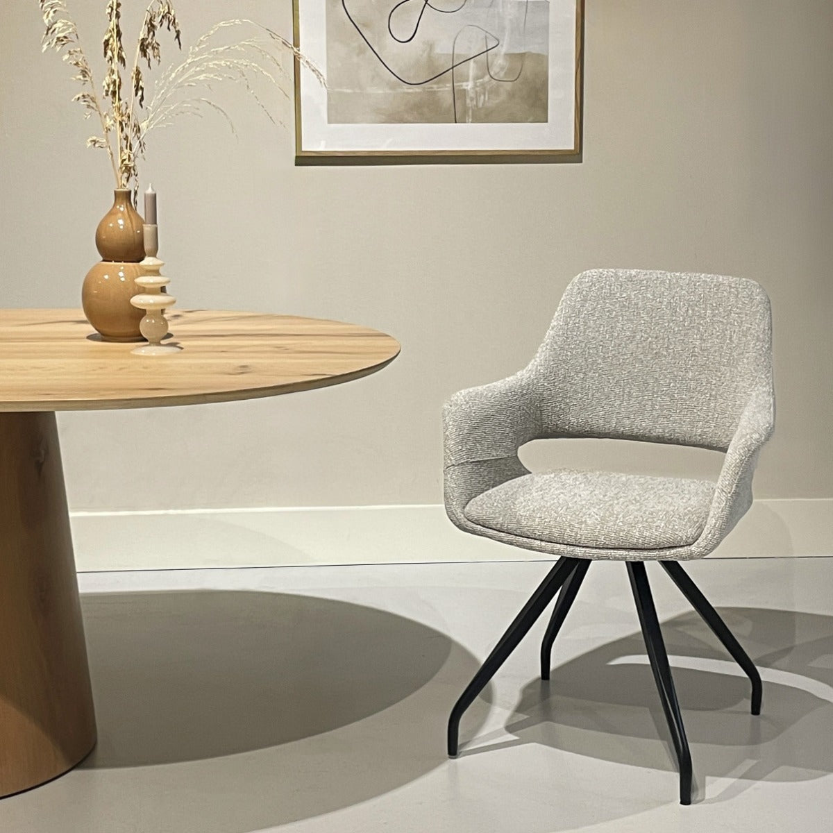 Eetkamerstoel Capp Beige Lodge