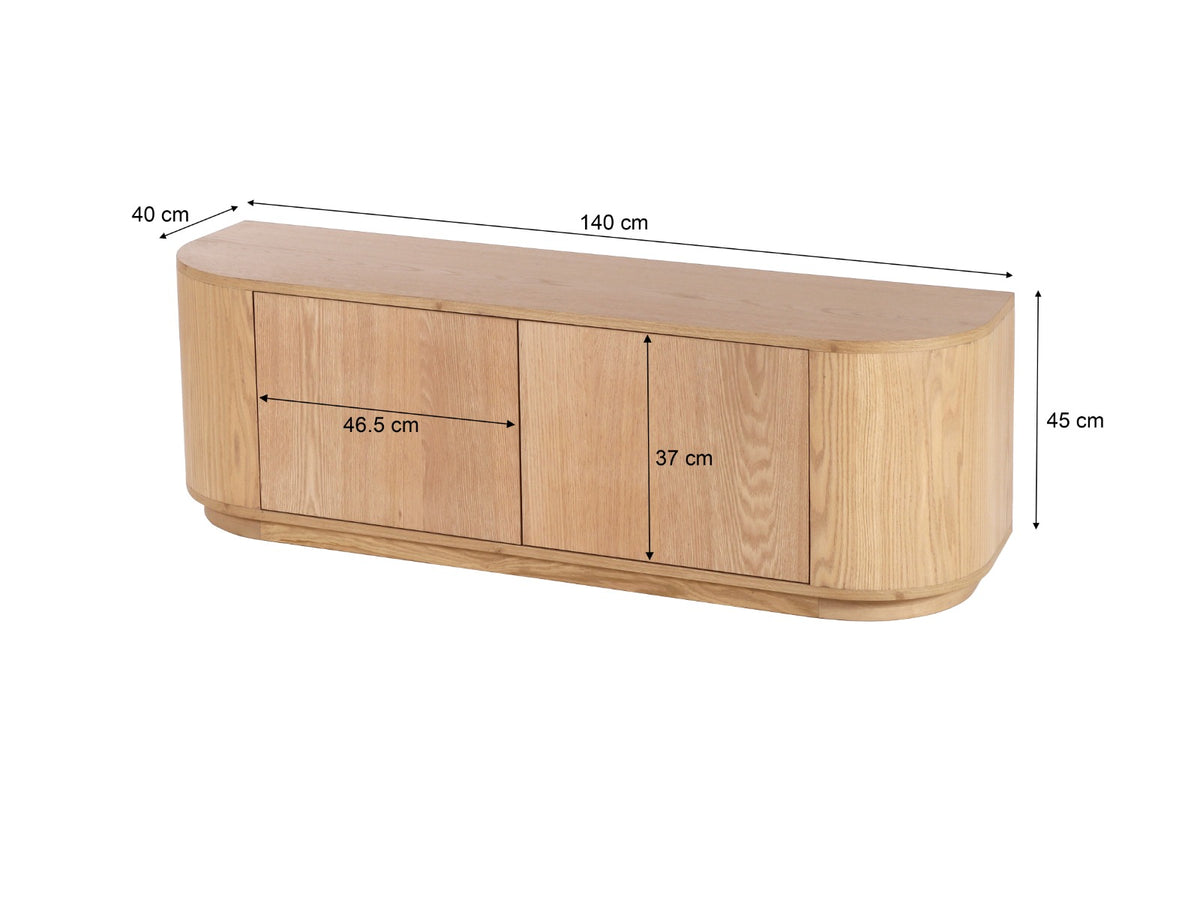 TV-meubel Novero 140 cm