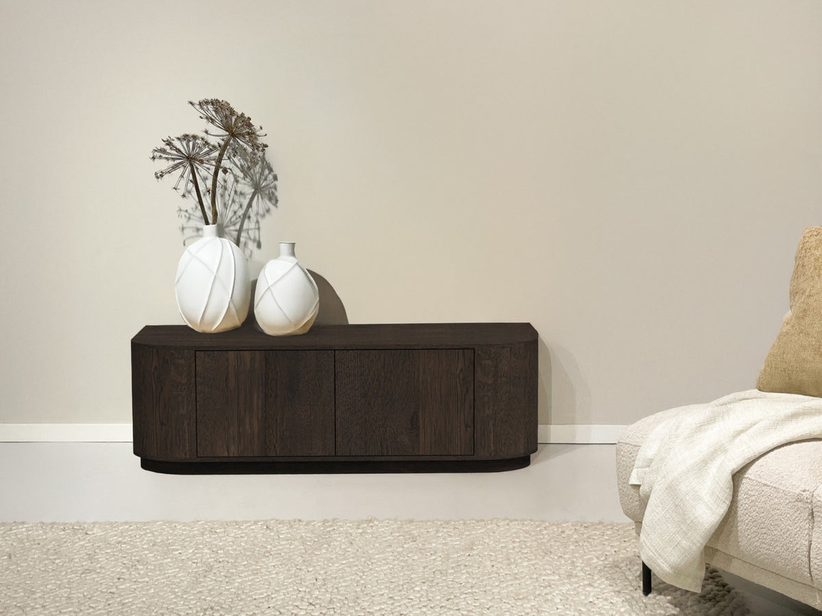 TV-meubel Novero Espresso 140 cm