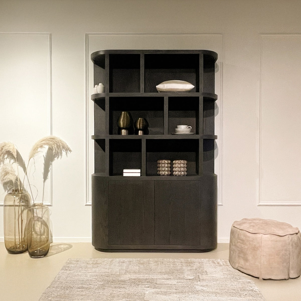 Wandkast Novero Espresso 145 cm