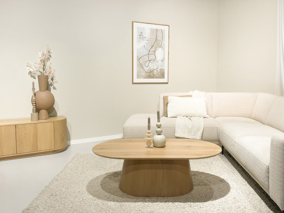 Salontafel Novero Ovaal 120 cm
