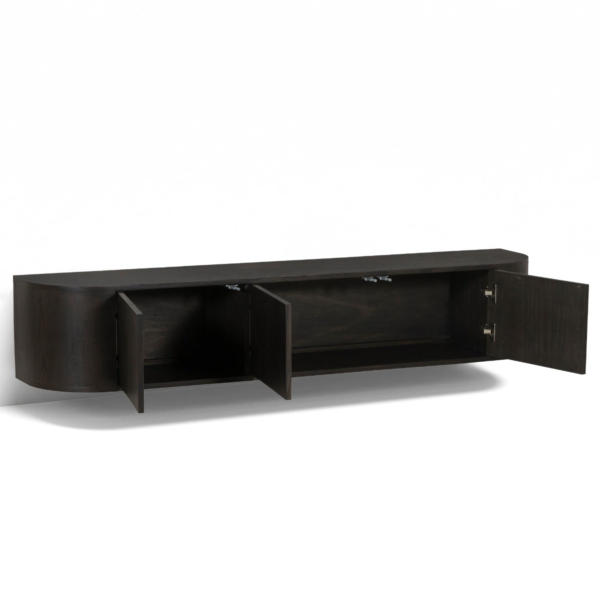 TV-meubel Novero Espresso Zwevend 180cm