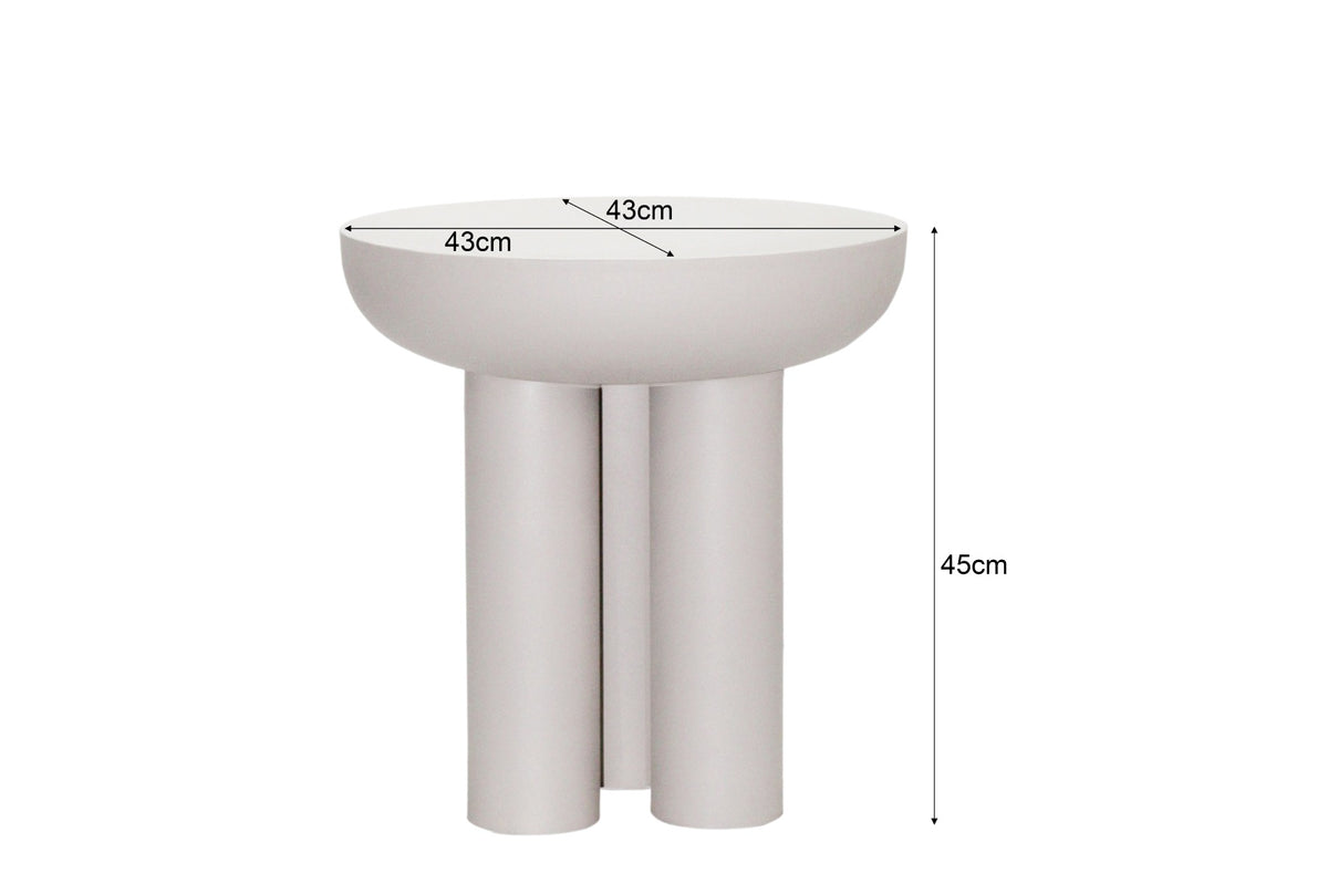 Salontafel Brix Jez off-white zandkleurig