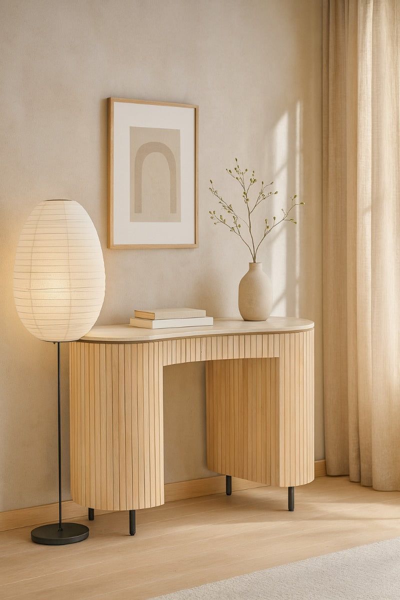 Bureau Brix Dexter Naturel Bottecino